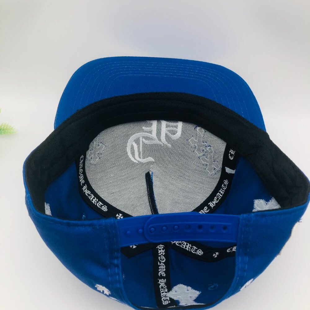 Chrome Hearts blue hat with white designSns - Picture 6 of 6